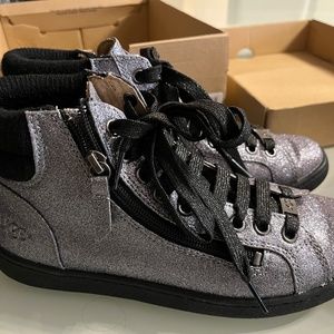 Ugg Olive Glitter Booties